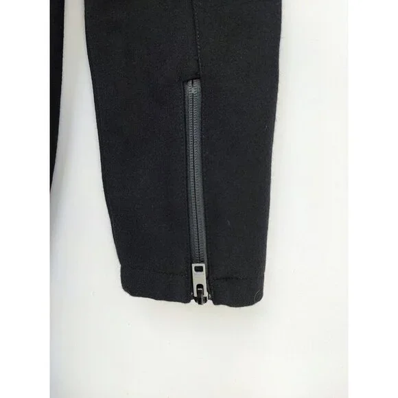 Zanerobe Men's Kaplan Melton Black Wool Coat Size M